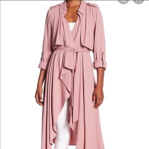 Line and Dot Trench coat M